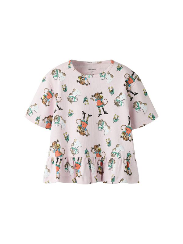T-Shirt Pippi Langstrumpf & Freunde – Lila