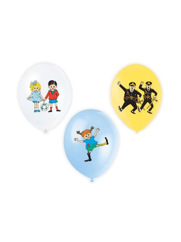 Balloons Pippi Longstocking 6-pack