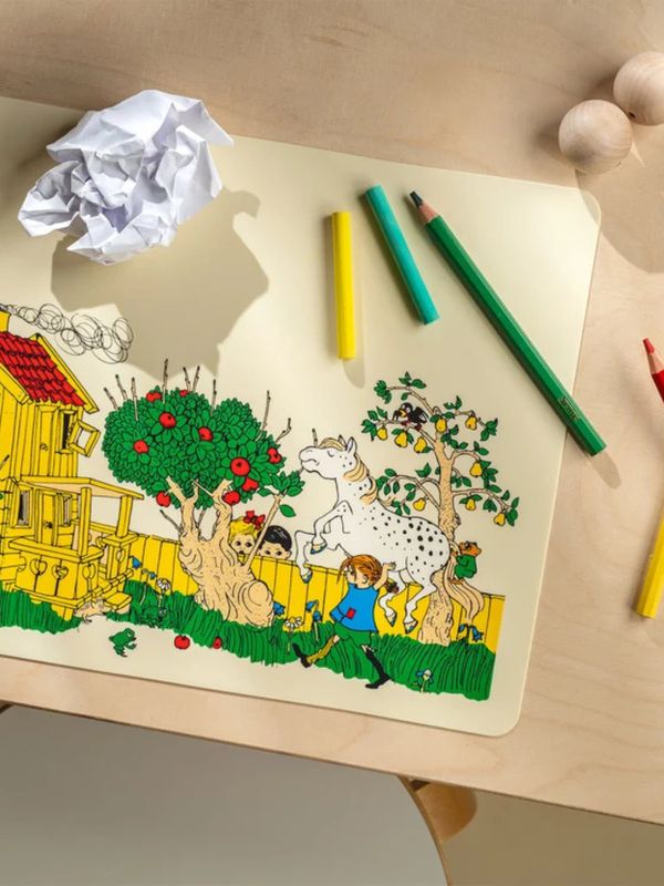 Silikon Tischset Pippi geht heim – 40,5 x 30 cm