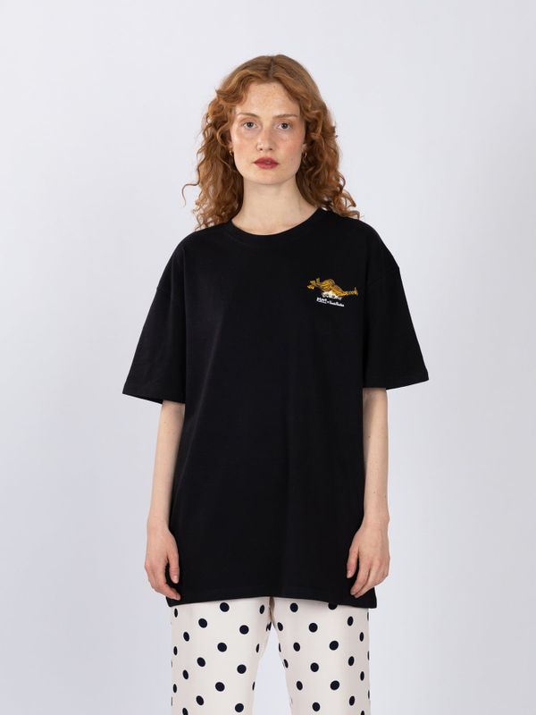 T-shirt Pippi Longstocking nightgown - Black