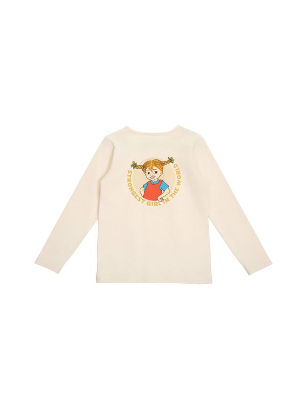 Shirt Pippi Langstrumpf Weiß – Strongest girl