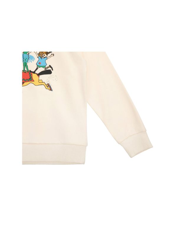 Sweatshirt Pippi Longstocking Circus - White