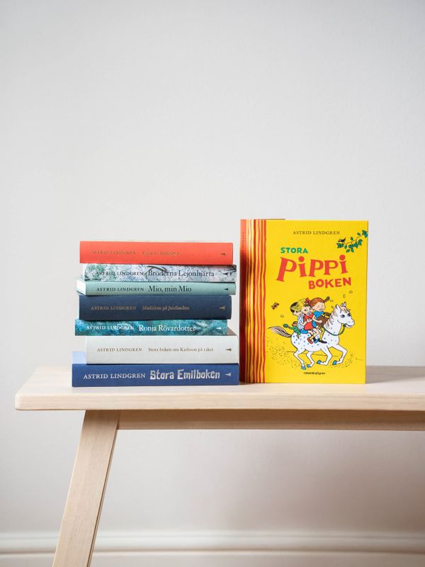 Small Book package Astrid Lindgren - Pippi Longstocking, Madicken, The Brothers Lionheart & more