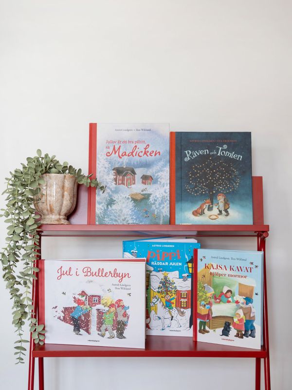 Christmas book package - Pippi Longstocking, Mardie, Tomten and the Fox & more