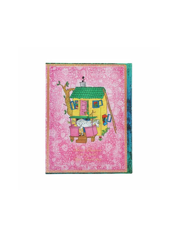 Notizbuch Pippi Langstrumpf Rosa – 18 x 12,5 cm, blanko