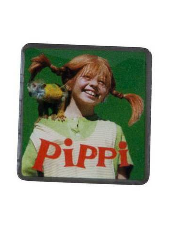 Anstecknadel - Pippi Langstrumpf & Herr Nilsson