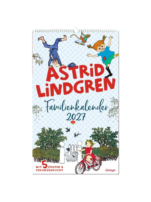 Astrid Lindgren Familienkalender 2027