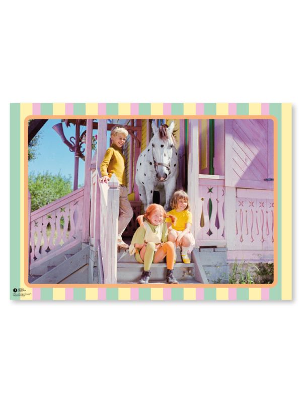 Platzsets Pippi Langstrumpf 8 st