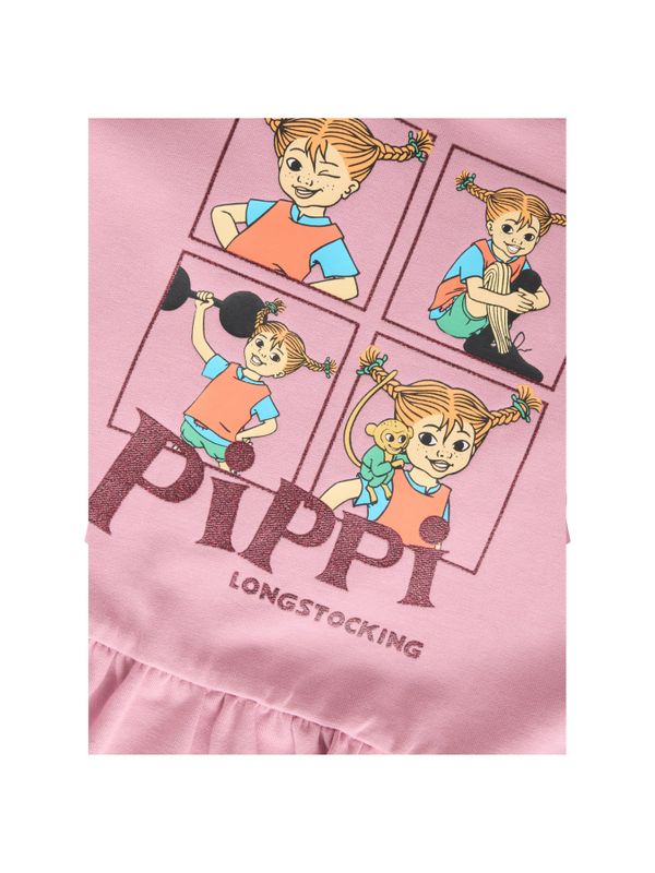 Dress Pippi Longstocking - Violet