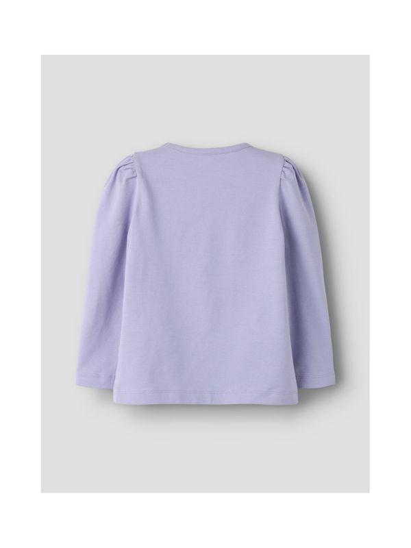 Longsleeved shirt Pippi Longstocking & Little Old man - Purple