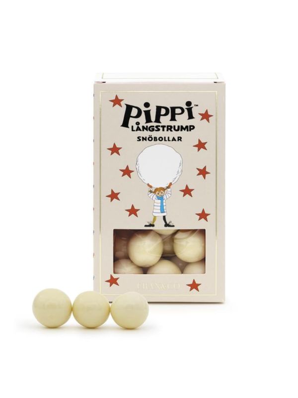 Pippis Snowballs- Crispy corn balls coated in white chocolate