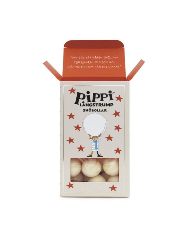 Pippis Snowballs- Crispy corn balls coated in white chocolate