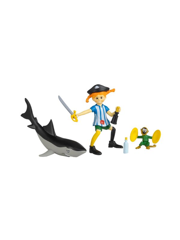 Figure set Pippi Pirate