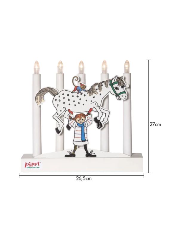 Kerzenständer Pippi Langstrumpf & Freunde