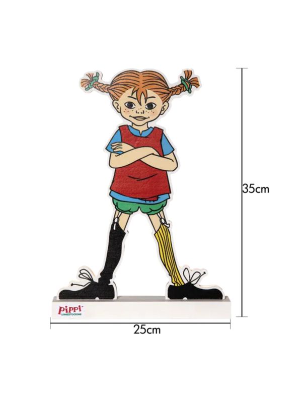 Pippi Långstrump Siluett dekoration