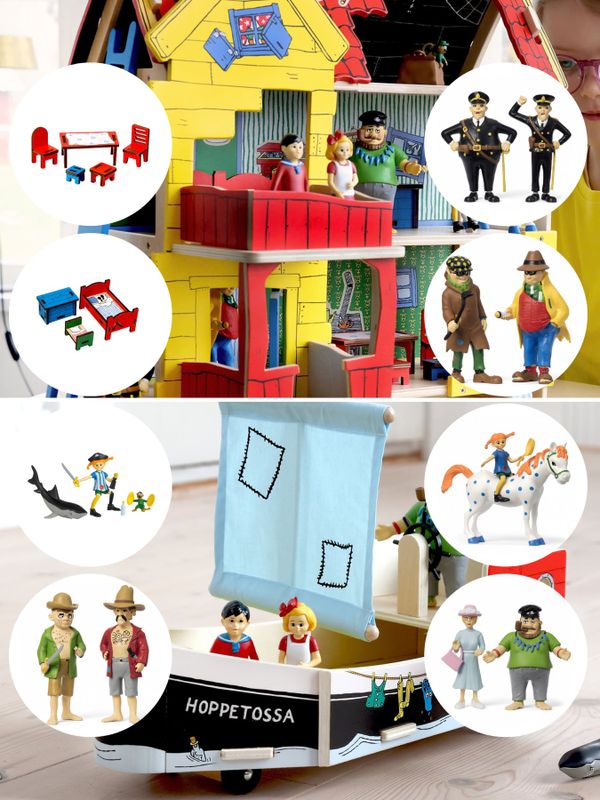 Villa Villekulla Maxi Bundle – Doll’s House, Figures and Hoppetossa