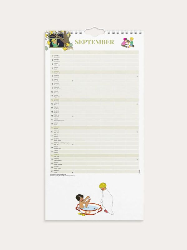 Familienkalender 2027 - Ilon Wikland