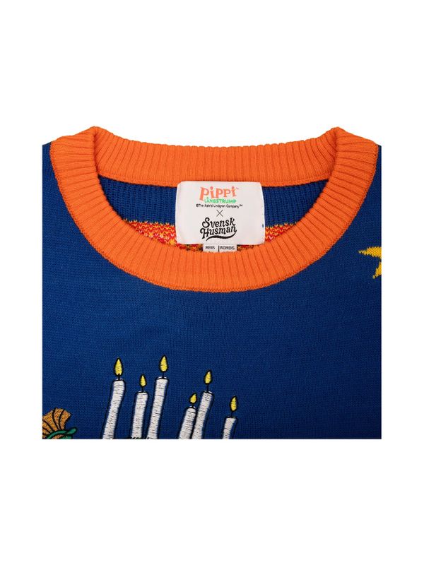 Weihnachtspullover Pippi Langstrumpf Lucia – Unisex