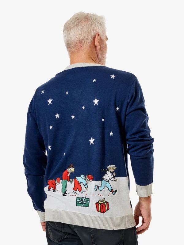 Weihnachtspullover Pippi Langstrumpf rettet Weihnachten – Unisex