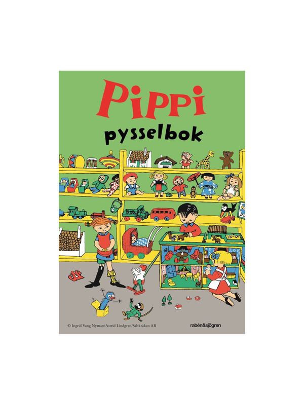 Pysselbok Pippi Långstrump Stor