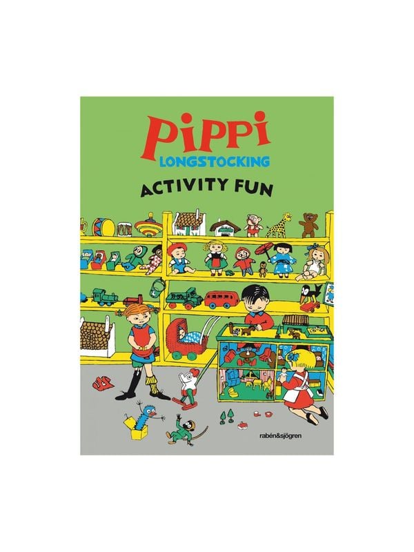 Pippi Langstrumpf Aktivitätsbuch (Englisch)