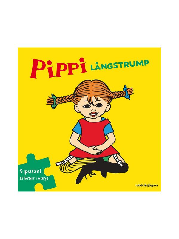 Pusselbok Pippi Långstrump