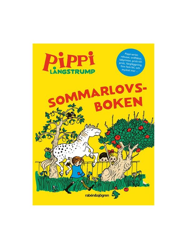 Pysselbok Pippi Långstrump Sommarlov