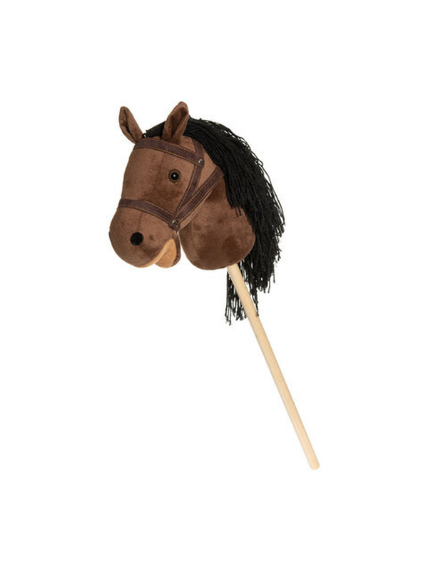 Stick horse with reins