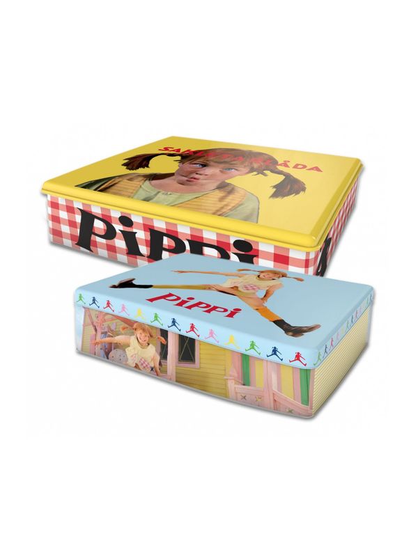 Plåtburk Pippi Långstrump 2-pack