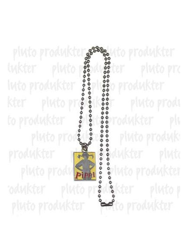 Necklace Pippi Longstocking -  Yellow