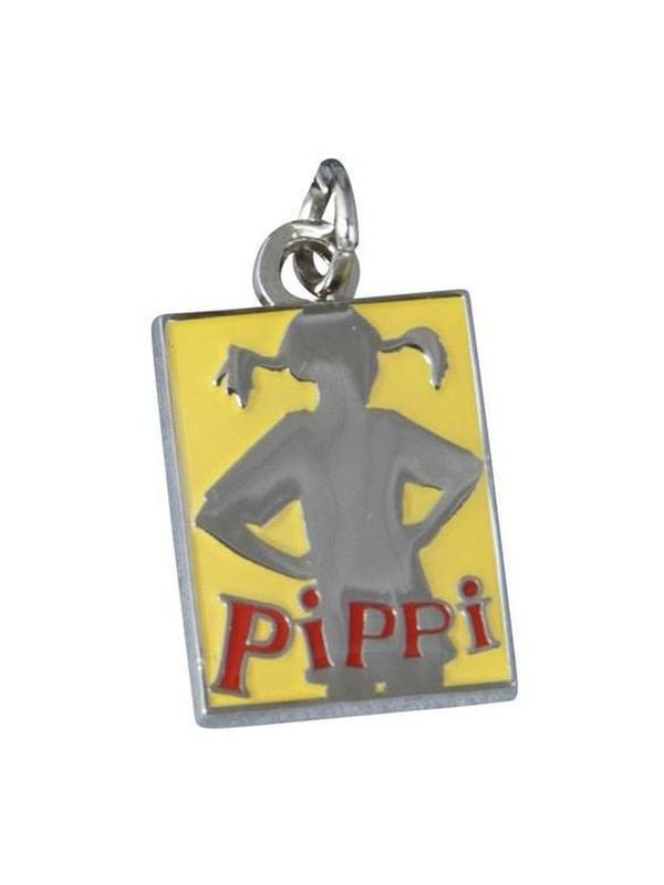 Halsband Pippi Långstrump -  Gul