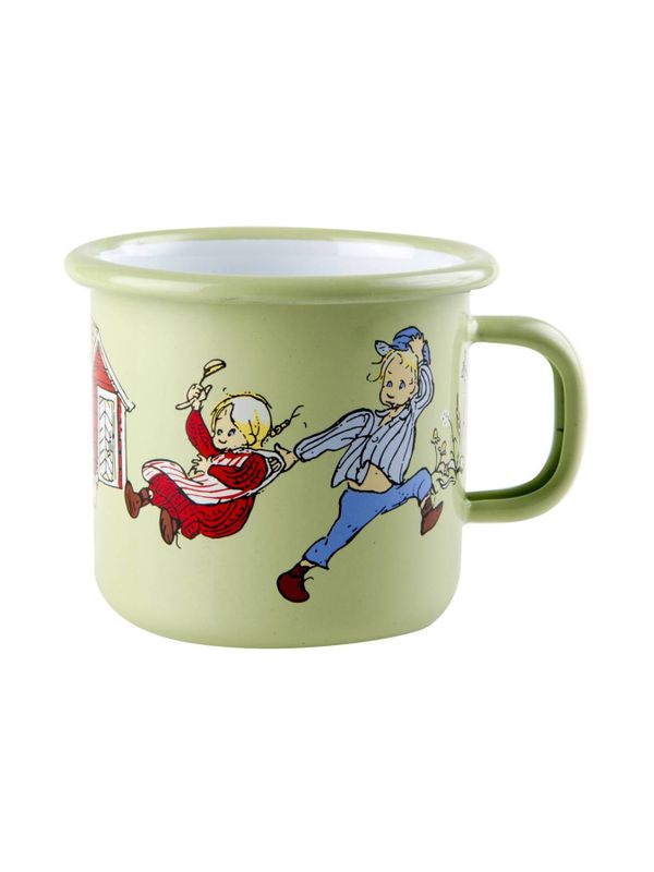 Enamel mug Emil and Ida in Lönneberga 0.25 l