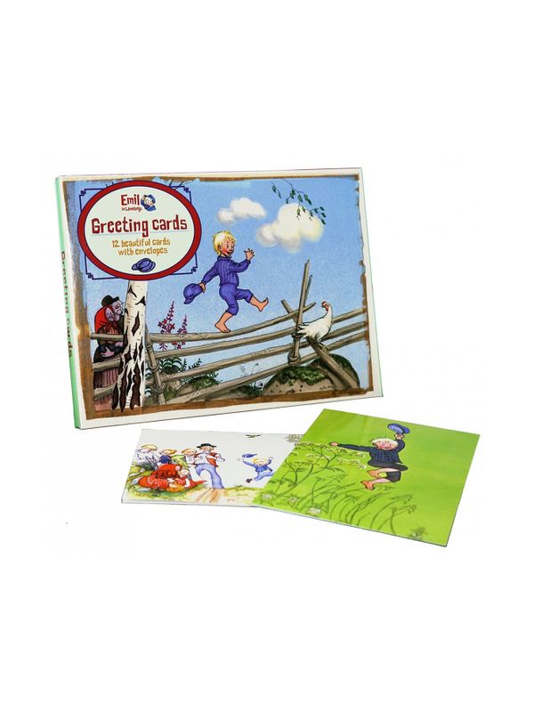 Greeting card Emil in Lönneberga 12-pack