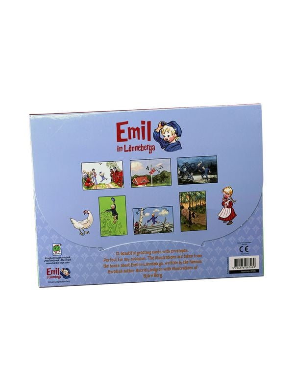 Greeting card Emil in Lönneberga 12-pack