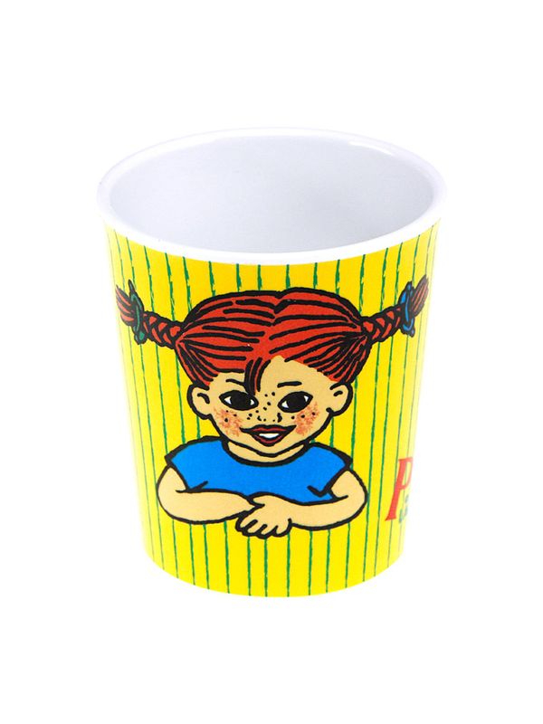 Melamine glass Pippi Longstocking