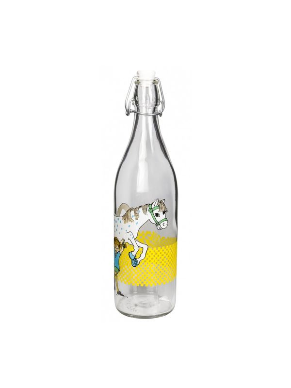 Glasflasche Pippi Langstrumpf, 1 l