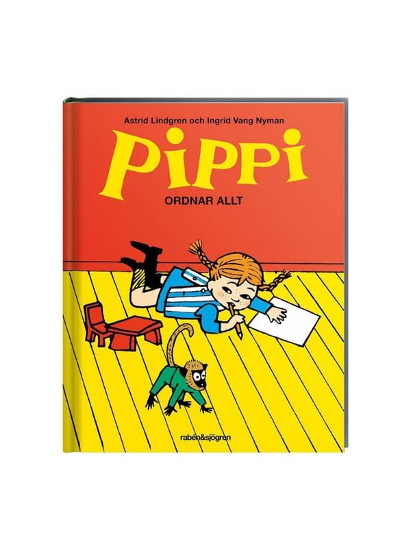 Picture book Pippi arranges everything