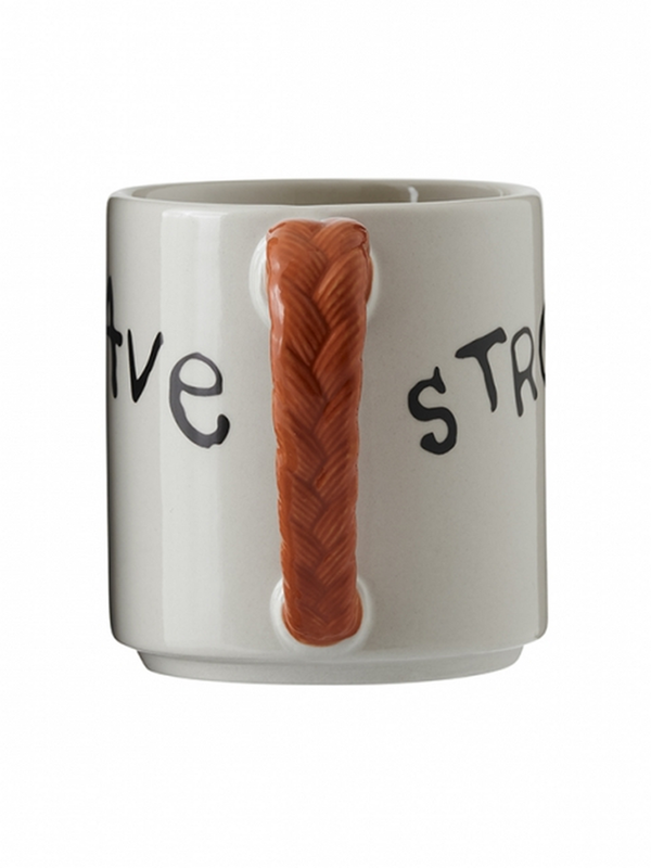 Anniversary mug Pippi 20 cl Strong Kind Brave