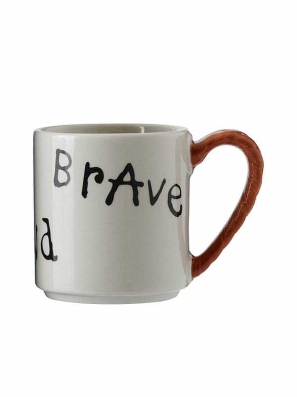 Anniversary mug Pippi 20 cl Strong Kind Brave