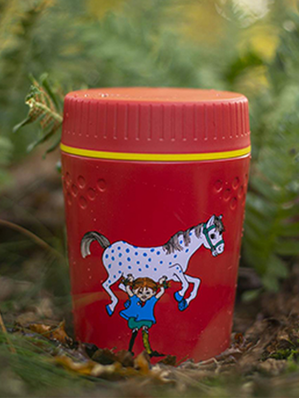 Lunch Jug Pippi Longstocking Red