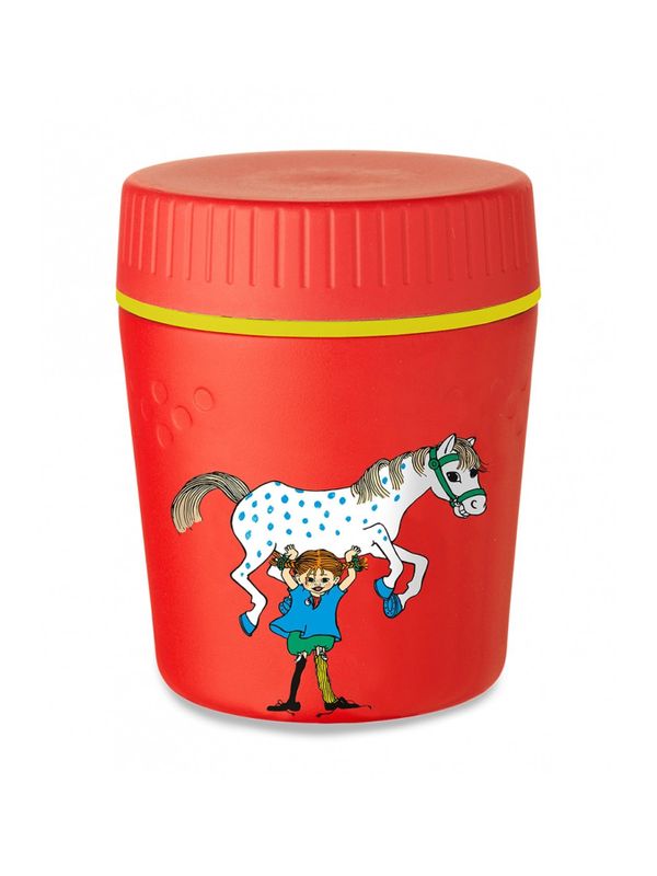 Lunch Jug Pippi Longstocking Red