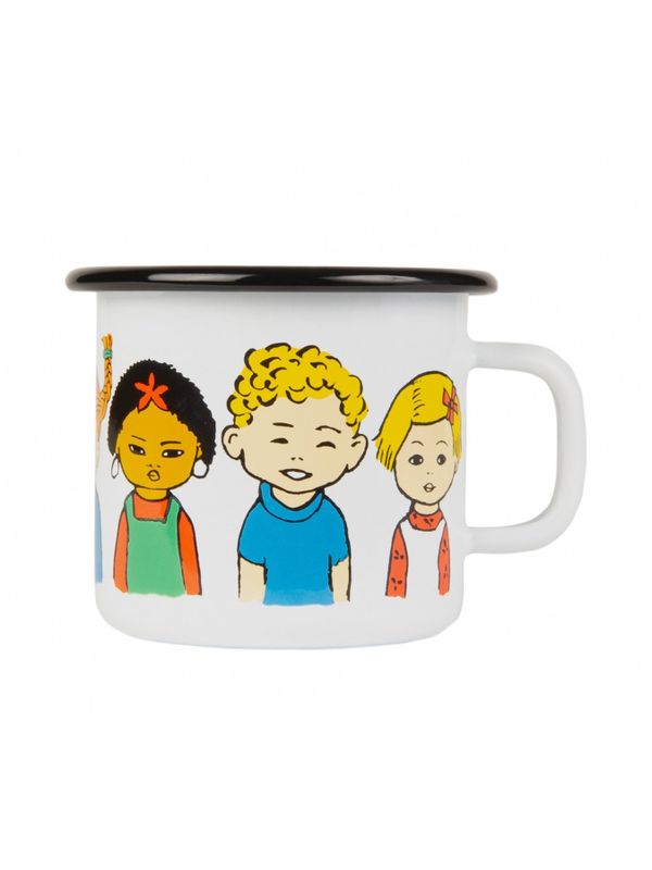 Enamel Mug Pippi of Today 0.25 l