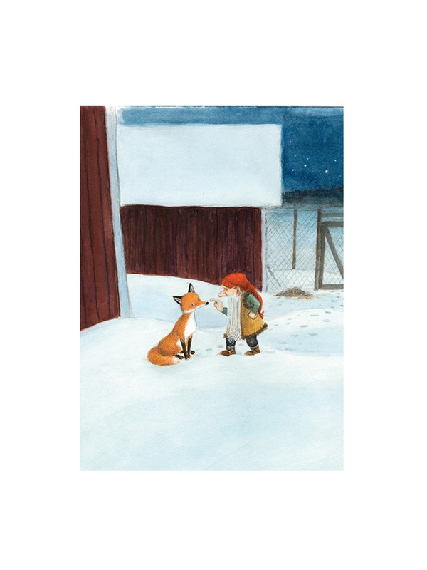 Magnet Tomte und der Fuchs