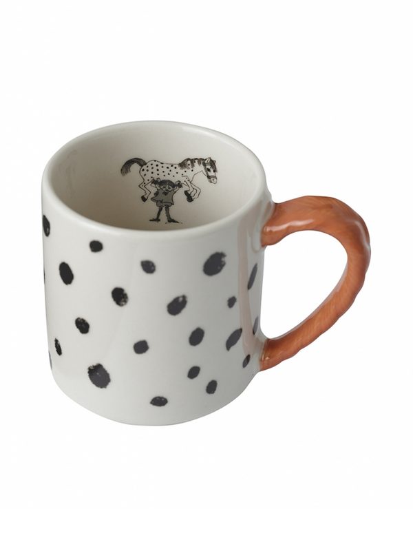 Jubiläums-Tasse Pippi 200 ml -  Punkte