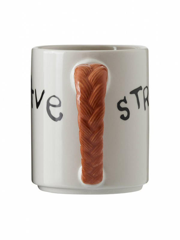 Anniversary mug Pippi 35cl Strong Kind Brave