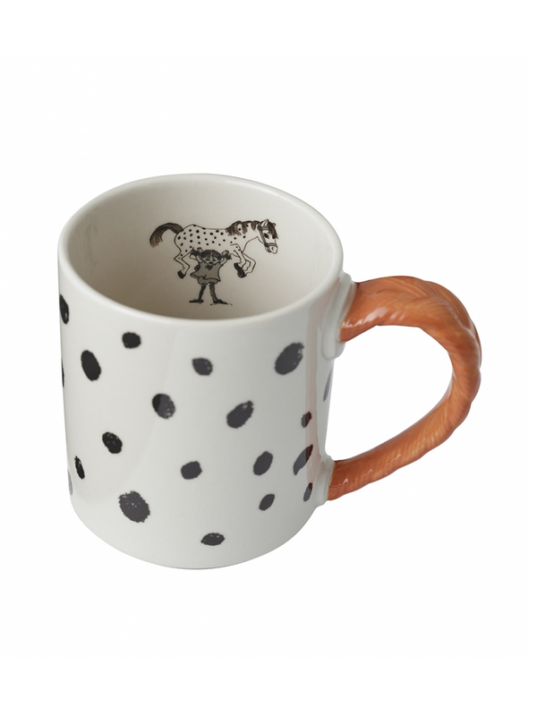 Jubiläums-Tasse Pippi 350 ml -  Punkte