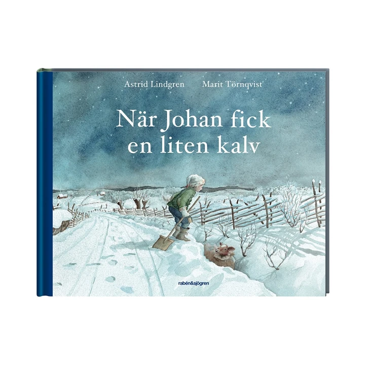 Buch Ein Kalb zu Weihnachten (auf Schwedisch)