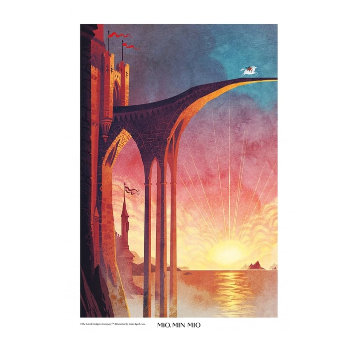 Poster „Mio, mein Mio“ „Die Brücke ins Morgenlicht“