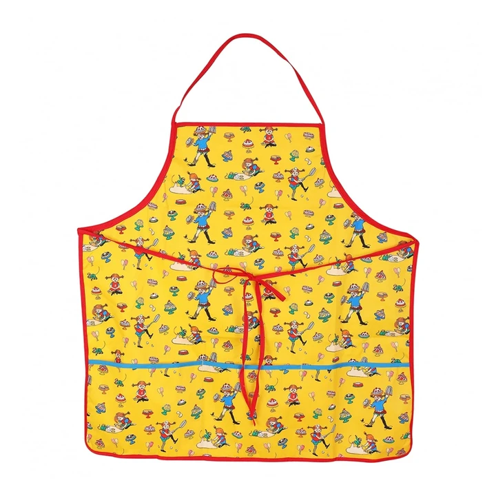 Apron Pippi Longstocking Adult - Yellow