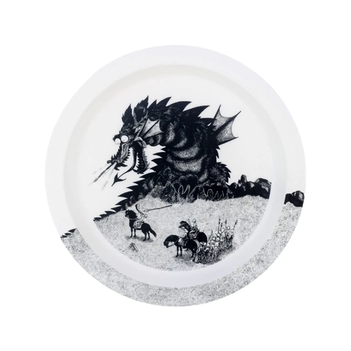 Flat plate with edge The Brothers Lionheart